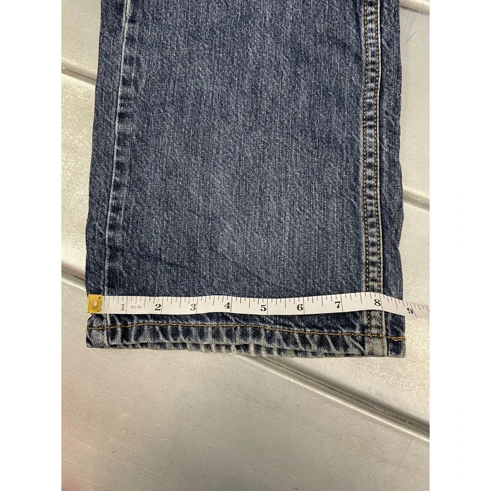 Levis 559 Jeans Mens 36x32 Blue Dark Wash Denim 100% Cotton Relaxed‎ Straight